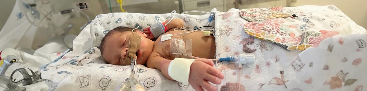 Ronald McDonald House - Sofia needed urgent support when she was born